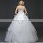 2017 novelty design beaded one-shoulder plus size wedding dress
