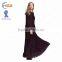 Zakiyyah 065 Women in malaysia love party dress with lace muslim abaya dress latest net special designs