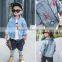 S15989A Hot Autumn children hole denim jacket children coat
