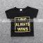 S17517A 2017 Summer Boys Letter Printed t-shirt baby boy clothes