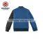 new design men's leather Varsiry jacket, breathable quilted bomber jacket