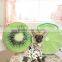 fruit shaped cushion 3D sandals soft comfortable cute different images printing and sizes