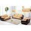 LBZ-3806# Yellow Leather Sectional Sofa 123 Living Room Leather Sofas