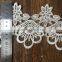 the flower style lace accessories polyester material
