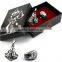 Assassin's Creed Fashion Jewelry Wholesale High Quality Anime Necklace & Ring Set