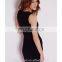 Black sleeveless jersey lace dresss ponte ladder front bodycon midi dress midi dress evening