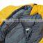 orange winter mummy sleeping bag