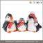 Merry christmas gift toy set cartoon original soft penguin