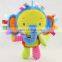 Baby Toddler Kids Soft Stuffed Plush Animal Toy Rattle Squeaky Developmental Toy