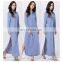 2017 Autumn women long sleeve dresses plus size eveing dresses maxi dress