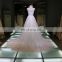 maternity prom dress a line bridal wedding dress 2017 China supplier applique 3D lace ball gown size 18