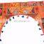 Indian Embroidered Yapree Handmade India Vintage Kutch Toran Art Door Hanging Toran Window Valance Topper Door Hanging Wholesale