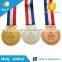 Cheap custom sport medal gold silver bronze medals