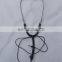 With volume control 3.5mm stethoscope earphone stethophone headphone For Medical equipment