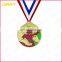 Custom Olympic Style Metal Award Sports Medal with Ribbon