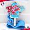Lovely Popsicle Glam Run 5K Medal with Glitter