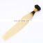 Blonde Color Virgin Brazilian Hair Ombre Hair Extension