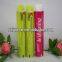Aluminum Empty Hair Color Packaging Tube