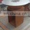 Outdoor garden bbq brazier dome fire pit and bbq function