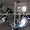 6m silver white color telescopic mast by motor driven