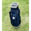 Polyester material navy color golf caddy bag with custom logo