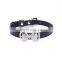 Colorful diamond bow collar for dogs