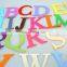 Colorful Laser Cut Felt Letters With Back Adhesive Stick on Wall