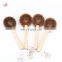 Wholesale good quality bristle pot brush,daily cleaning coconut brush