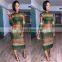 LAITE D2113 2020 Autumn Women Casual Dresses Ladies Stripe Gradients Dresses Women Dress
