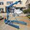 Heavy duty Manual Hydraulic moveable floor Crane