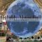 Oxford Fabric Advertising Display Inflatable Hanging Planet Moon Ball Balloon Light