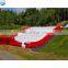 Outdoor inflatable big stunt soft landing air bag, ski/ snowboard landing pad