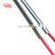 High efficiency single-head electric heating tube, quartz tube heating element 200w-3000w for plate heating