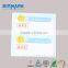 SINMARK customized removable shelf label sticker water proof