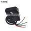 Waterproof led light transparent on-off button 12V scooter bike motorcycle handlebar switch with 2A USB charger