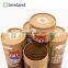 Custom hemp paper packaging tube cylinder box