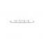 High quality durable car accessories auto ABS chromed rear bumper strip for 4RUNNER LIMITED 2014-2020