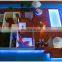 Architectural scale model for hotel layout, Miniature building model