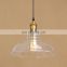 Vintage Loft Glass Pendant Lamp E27 Retro Decoration Hanging Light