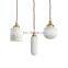 Decorative White Ceramics Wall Lamp E27 Long Arm Indoor Wall Lamp