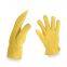 Factory directly sales cowhide full grain leather cotton plus safety working gloves