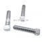 zinc plating hex head machine screws for excavator