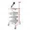 Hotsale 110cm MKR ABS Cart Endoscopic Equipment Cart Endoscope Trolley for price