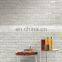 Foshan Kitchen Backsplash Texture Strip Mix material Stainless Steel Glass Mix Stone Mosaic tile