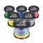 1000m dymanee multicolor  PE fishing line 4 strands