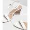 Ladies beautiful cheap price ankle strap wooden heels wedges breathable lining sandals shoes