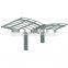 Cheap morden aluminium Y shape carport