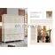 4-door American wardrobes solid Wooden clothing bedroom furniture wardrobe closet