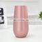 6oz  Double walled stainless steel wine glass tumbler champagne flute glass insulated wine tumbler