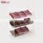 3 shelf plastic shelf for chocolate bar holder acrylic snack shelf